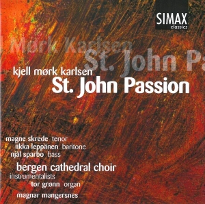 Bergen Domkantori/Mangersnes - St.John Passion/Kjell Mørk Kar in the group Externt_Lager /  at Bengans Skivbutik AB (3744619)