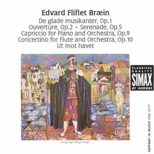 BræinEdvard Fliflet - Ut Mot Havet/Ork Verk in the group CD / Klassiskt at Bengans Skivbutik AB (3744666)