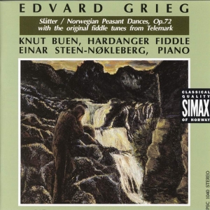Buenknut/Nøklebergeinar Sten - Grieg/Slåtter Op 72 in the group CD / Klassiskt at Bengans Skivbutik AB (3744681)