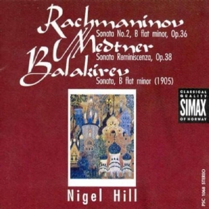 Hillnigel - Rachmaninov/Medtner/Balakirev in the group CD / Klassiskt at Bengans Skivbutik AB (3744934)