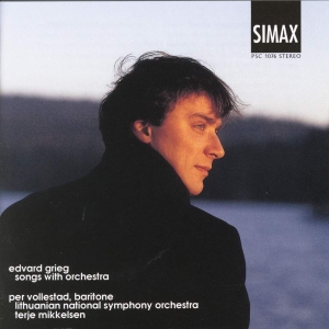 Vollestadper/Lithuanian S.O - Grieg:Songs With Orchestra in the group Externt_Lager /  at Bengans Skivbutik AB (3744941)