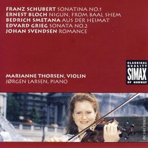 Thorsenmarianne - Grieg/Svendsen/Schubert:Fiolin in the group Externt_Lager /  at Bengans Skivbutik AB (3744946)