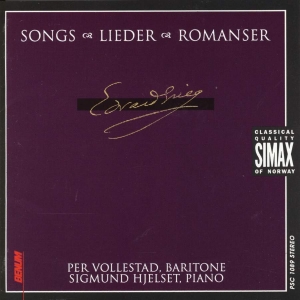 Vollestadper/Hjelsetsigmund - Grieg:Songs,Lieder,Romanser in the group Externt_Lager /  at Bengans Skivbutik AB (3744953)