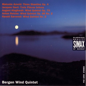 Bergen Wind Quintet - Ibert/Sæverud/Arnold/Reicha in the group Externt_Lager /  at Bengans Skivbutik AB (3744960)