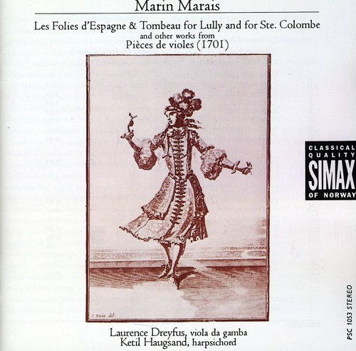 HaugsandKetil/ DreyfusLaurence - Marais:Music For Gamba in the group OTHER / Övrigt / at Bengans Skivbutik AB (3745786)