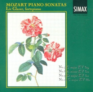 Glaserliv - Mozart:Piano Sonatas Vol 3 in the group Externt_Lager /  at Bengans Skivbutik AB (3746151)
