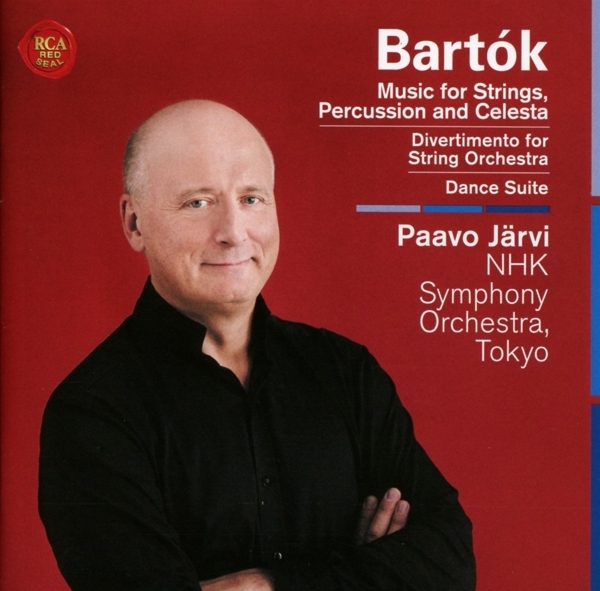 Järvi Paavo & Nhk Symphony Orchestra - Bartók: Music For Strings, Percussion And Celesta, Divertimento For String Orchestra, Dance Suite in the group OTHER / Övrigt /  at Bengans Skivbutik AB (3746624)