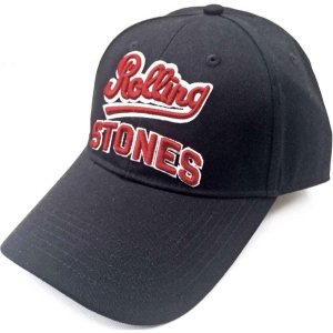 Rolling Stones - Team Logo Bl Baseball C in the group MERCHANDISE / Merch / Pop-Rock at Bengans Skivbutik AB (3750107)