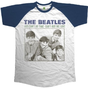 Beatles - The Beatles Unisex Raglan Tee: You Can't in the group Minishops / Beatles at Bengans Skivbutik AB (3750243)
