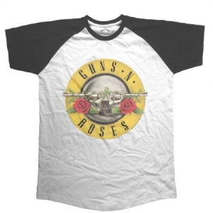 Guns N' Roses - GUNS N' ROSES UNISEX RAGLAN TEE: CIRCLE  in the group OTHER / Merchandise at Bengans Skivbutik AB (3750689)