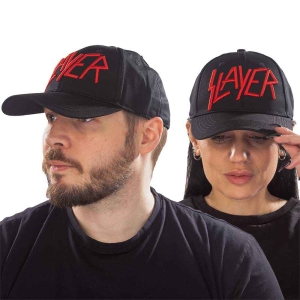 Slayer - Logo Bl Baseball C in the group MERCHANDISE / Merch / Hårdrock at Bengans Skivbutik AB (3754526)