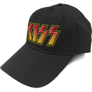 Kiss - Classic Logo Bl Baseball C in the group MERCHANDISE / Merch / Hårdrock at Bengans Skivbutik AB (3755189)