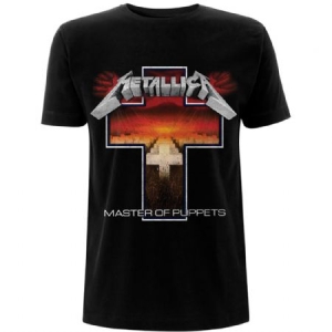 Metallica - Master Of Puppets Cross (Large) Unisex T-Shirt in the group CDON - Exporterade Artiklar_Manuellt / T-shirts_CDON_Exporterade at Bengans Skivbutik AB (3755198)
