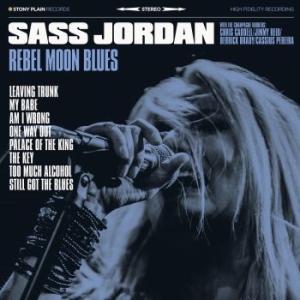 Jordan Sass - Rebel Moon Blues in the group VINYL / Rock at Bengans Skivbutik AB (3755823)