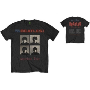 The Beales - THE BEATLES UNISEX TEE: AMERICAN TOUR 1964 (BACK PRINT) in the group OTHER / Merch T-shirts / Classic Tours at Bengans Skivbutik AB (3756565r)