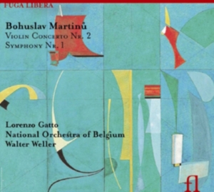Bohuslav Martinu - Martinu / Violin Concerto Nr2,Sy in the group Externt_Lager /  at Bengans Skivbutik AB (3758081)