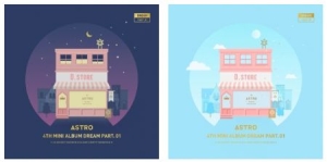 Astro - 4th Mini - DREAM PART.01 (Random Vers) in the group Minishops / K-Pop Minishops / Astro at Bengans Skivbutik AB (3759763)