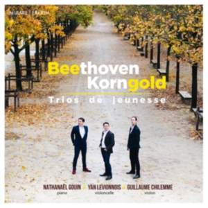 Nathanael Gouin - Beethoven/Korngold: Trios De Jeunesse in the group CD / Klassiskt,Övrigt at Bengans Skivbutik AB (3760923)
