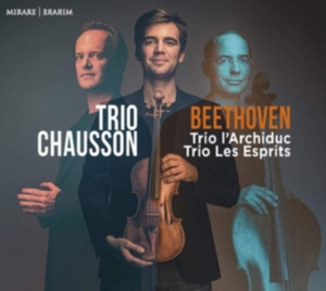 Trio Chausson - Beethoven: Trio L'archiduc/Trio Les Esprits in the group CD / Klassiskt,Övrigt at Bengans Skivbutik AB (3760925)