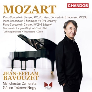 Jean-Efflam Bavouzet Manchester Ca - Mozart: Piano Concertos, Vol. 5 in the group Externt_Lager /  at Bengans Skivbutik AB (3761691)