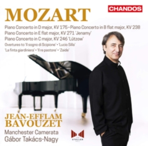 Jean-Efflam Bavouzet Manchester Ca - Mozart: Piano Concertos, Vol. 5 in the group CD / Klassiskt at Bengans Skivbutik AB (3761691)