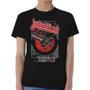 Judas Priest - Judas Priest Unisex Tee: Silver and Red Vengeance in the group Minishops / Judas Priest at Bengans Skivbutik AB (3762832)