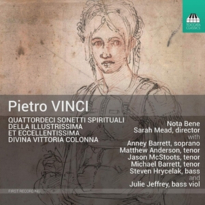 Vinci Pietro - Quattordeci Sonetti Spirituali in the group Externt_Lager /  at Bengans Skivbutik AB (3763358)