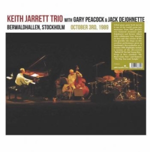 Keith Jarrett Trio - Berwardhallen, Stockholm 1989 in the group OTHER / Kampanj BlackMonth at Bengans Skivbutik AB (3766615)