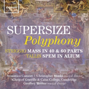 Striggio Alessandro Tallis Thoma - Supersize Polyphony in the group Externt_Lager /  at Bengans Skivbutik AB (3769115)