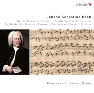 Bach Johann Sebastian - Italian Concerto In F Major Partit in the group CD / New releases / Classical at Bengans Skivbutik AB (3769421)