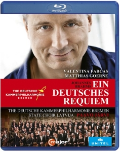 Brahms Johannes - Ein Deutsches Requiem (Blu-Ray) in the group MUSIK / Musik Blu-Ray / Klassiskt at Bengans Skivbutik AB (3769443)