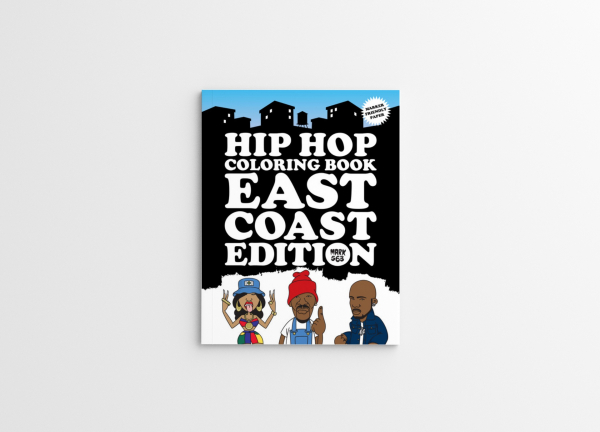 Mark 563 - Hip Hop Coloring Book: East Coast Edition in the group OTHER / Övriga böcker at Bengans Skivbutik AB (3773950)