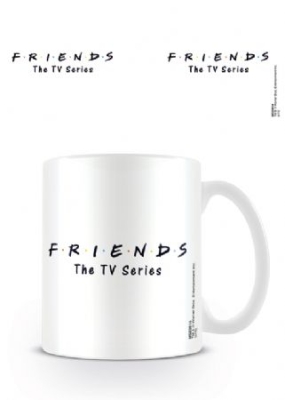 Friends - Friends (Logo White) Coffee Mug in the group Julspecial19 at Bengans Skivbutik AB (3778789)
