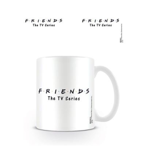 Friends - (Logo White) Mug in the group MERCHANDISE / Mug / TV series at Bengans Skivbutik AB (3778789)