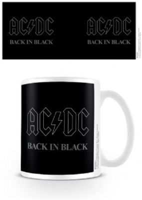 AC/DC - Back In Black Coffee Mug in the group MERCH / Minsishops-merch / Ac/Dc at Bengans Skivbutik AB (3778790)