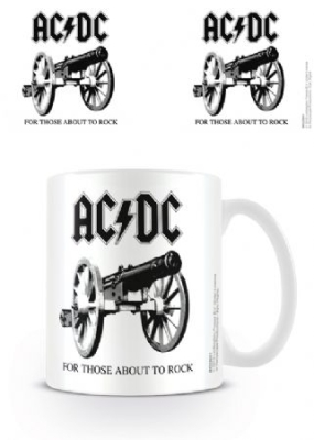 AC/DC - Those About To Rock Coffee Mug in the group MERCH / Minsishops-merch / Ac/Dc at Bengans Skivbutik AB (3778793)