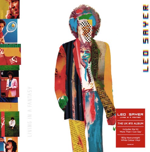 Leo Sayer - Living In A Fantasy (White Vinyl) in the group VINYL / Rock at Bengans Skivbutik AB (3778996)