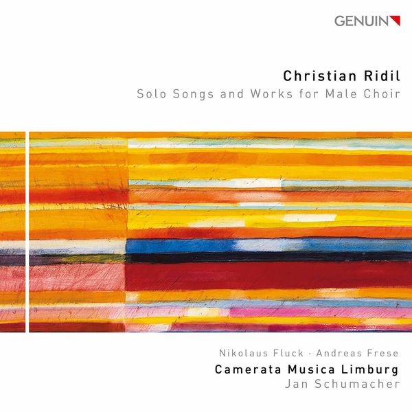 Ridil Christian - Solo Songs & Works For Male Choir in the group CD / Klassiskt at Bengans Skivbutik AB (3779609)
