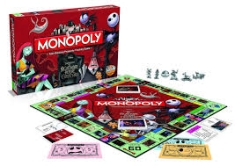 Nightmare before Christmas - Monopoly - Nightmare before Christmas in the group OTHER / Merch Board Games And Puzzle at Bengans Skivbutik AB (3779692)