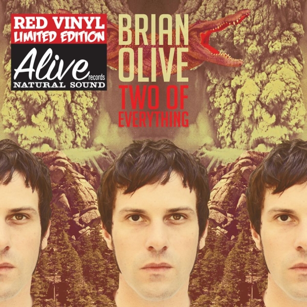 Olive Brian - Two Of Everything (Red Vinyl) in the group VINYL / Rock at Bengans Skivbutik AB (3782396)