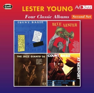 Lester Young - Four Classic Albums in the group CD / Jazz at Bengans Skivbutik AB (3783797)
