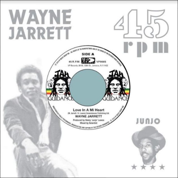 Jarret Wayne / Roots Radics - Love In A Mi Heart / Blood On His L in the group VINYL / Bestsellers at Bengans Skivbutik AB (3788357)