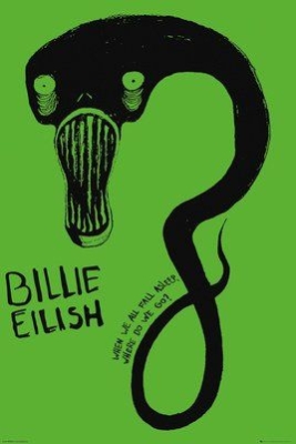 Billie Eilish - Billie Eilish Ghoul Poster in the group OTHER / Merchandise at Bengans Skivbutik AB (3790794)