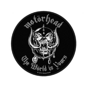 Motorhead - Standard Patch: The World Is Yours (Loose) in the group OTHER / Merch Patch at Bengans Skivbutik AB (3791231)