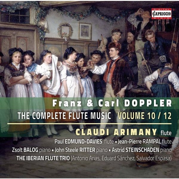 Doppler Franz Doppler Carl - The Complete Flute Music, Vol. 10 in the group CD / Klassiskt at Bengans Skivbutik AB (3799049)