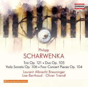 Scharwenka Philipp - Trio, Op. 121 Duo, Op. 105 Viola in the group CD / Klassiskt at Bengans Skivbutik AB (3799050)