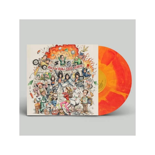 Ost - Rock 'n' Roll High School (Rocktober Ltd Color Vinyl) in the group Minishops / Ramones at Bengans Skivbutik AB (3804288)