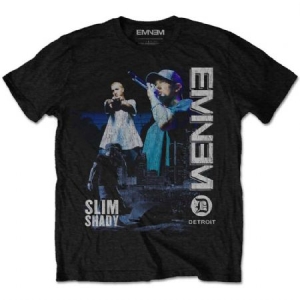 Eminem - Eminem Unisex Tee: Detroit in the group MERCHANDISE / at Bengans Skivbutik AB (3804648r)