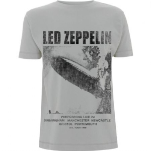 Led Zeppelin - Led Zeppelin Unisex Tee: UK Tour '69 LZ1. in the group CDON - Exporterade Artiklar_Manuellt / T-shirts_CDON_Exporterade at Bengans Skivbutik AB (3804684r)