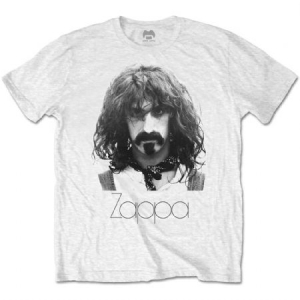 Frank Zappa - Frank Zappa Unisex Tee: Thin Logo Portra in the group Minishops / Frank Zappa at Bengans Skivbutik AB (3804727r)